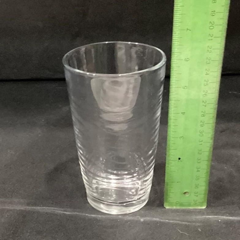 Libbey Orbita Wave Drinking Glasses, Set of 4,. Vintage Textured Tumblers - Thumbnail 7
