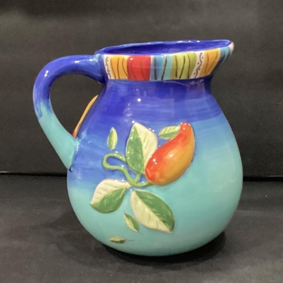 Gates Ware Pitcher by Laurie Gates El Mirasol Collection Chili Peppers - Thumbnail 11