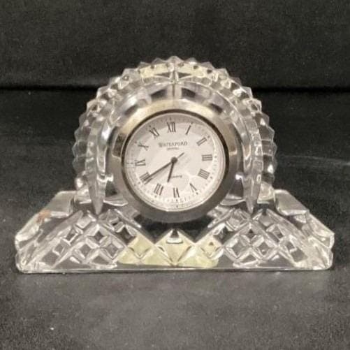 Waterford Crystal Ireland Desk Mantle Clock - Thumbnail 6