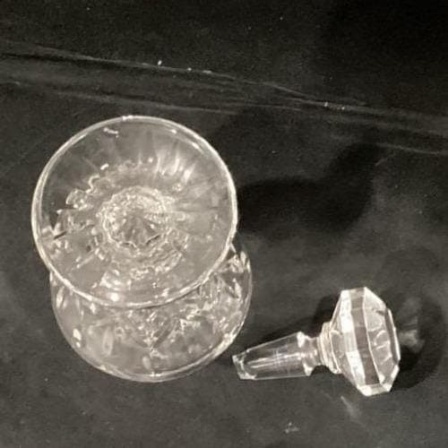 WATERFORD CRYSTAL LISMORE PERFUME BOTTLE WITH FULL DAUBER STOPPER * - Thumbnail 5