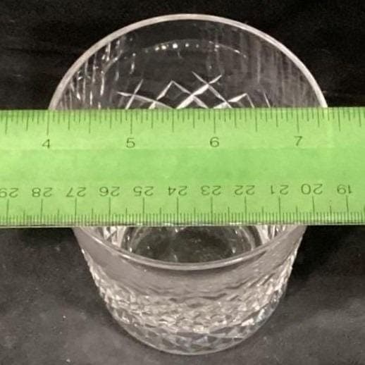 Vintage WATERFORD Crystal ALANA Double Old Fashioned Glass 4 3/8" Tumbler - Thumbnail 3