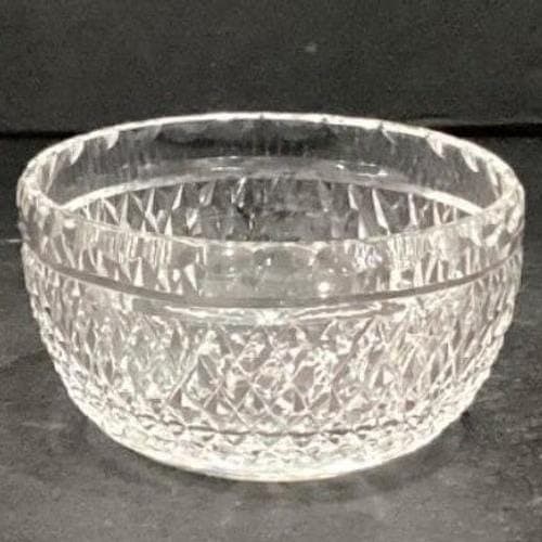 WATERFORD Crystal Alana Pattern Small Bowl Candy Dish Signed 4" Diameter - Thumbnail 12