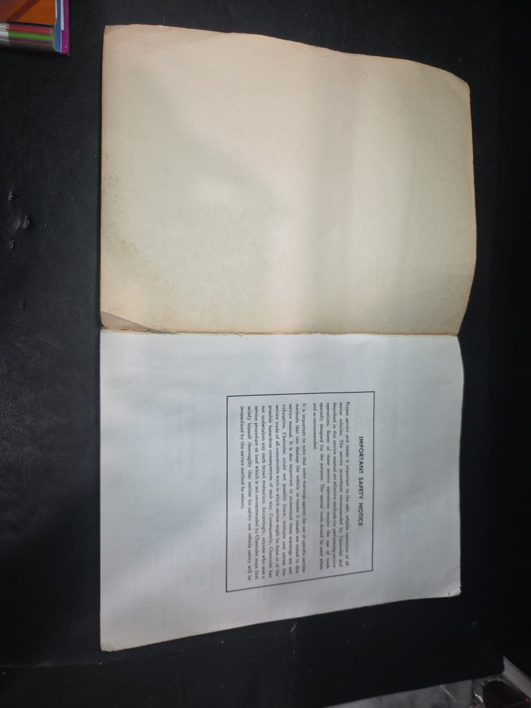 1976 Chevrolet Vega Monza Service Overhaul Manual Supplement Original GM Shop - Thumbnail 2