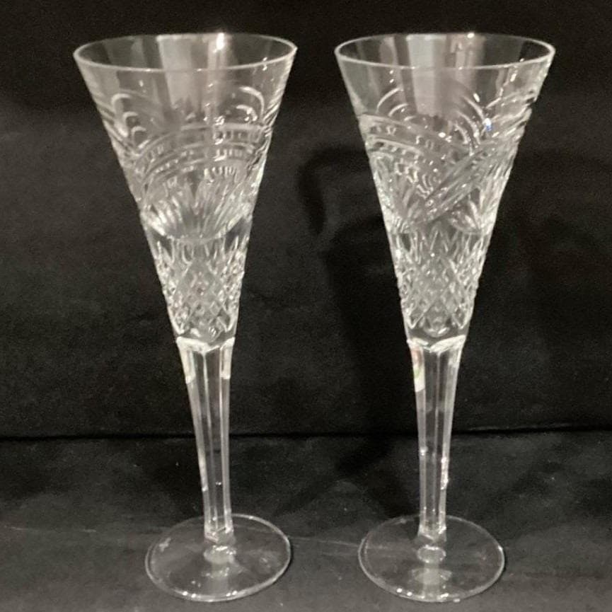 Waterford Crystal Celebrations Toasting Flutes 3rd Edition - Dreams 10 1/4" Tall - Thumbnail 10