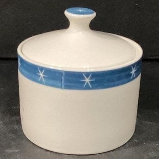 Holiday Home Stoneware Creamer/Sugar Bowl & Lid Snowman Christmas - Thumbnail 15