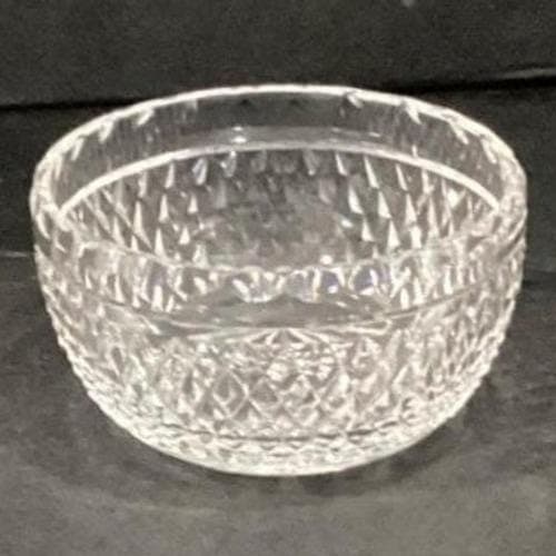 WATERFORD Crystal Alana Pattern Small Bowl Candy Dish Signed 4" Diameter - Thumbnail 8