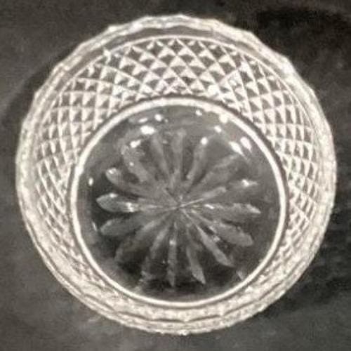 WATERFORD Crystal Alana Pattern Small Bowl Candy Dish Signed 4" Diameter - Thumbnail 6