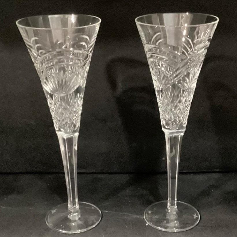 Waterford Crystal Celebrations Toasting Flutes 3rd Edition - Dreams 10 1/4" Tall - Thumbnail 9