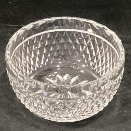 WATERFORD Crystal Alana Pattern Small Bowl Candy Dish Signed 4" Diameter - Thumbnail 7