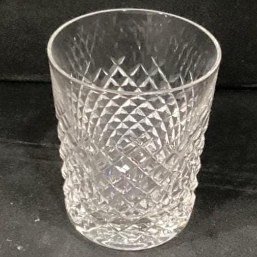 Vintage WATERFORD Crystal ALANA Double Old Fashioned Glass 4 3/8" Tumbler - Thumbnail 7