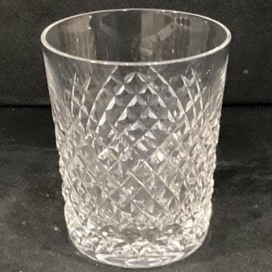 Vintage WATERFORD Crystal ALANA Double Old Fashioned Glass 4 3/8" Tumbler - Thumbnail 10