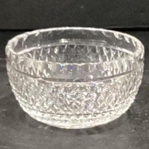 WATERFORD Crystal Alana Pattern Small Bowl Candy Dish Signed 4" Diameter - Thumbnail 13