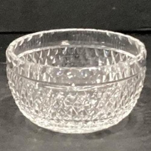 WATERFORD Crystal Alana Pattern Small Bowl Candy Dish Signed 4" Diameter - Thumbnail 11
