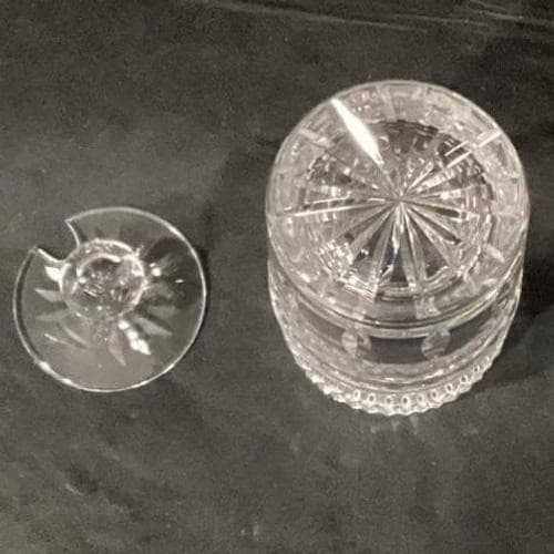Waterford Crystal Alana Preserve Condiment Jar with Lid 4.25" - Thumbnail 5