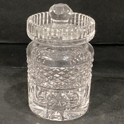 Waterford Crystal Alana Preserve Condiment Jar with Lid 4.25" - Thumbnail 9