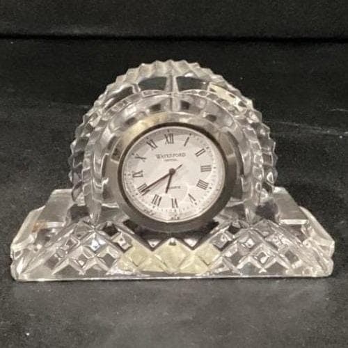 Waterford Crystal Ireland Desk Mantle Clock - Thumbnail 10