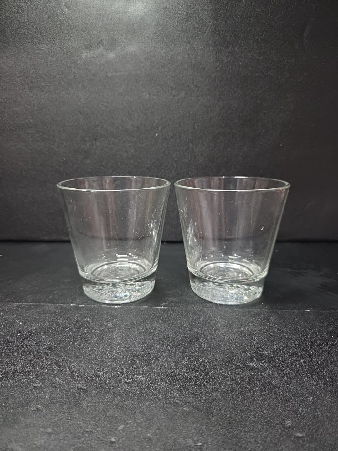 Crown Royal Whiskey Glasses, Set of 2, Embossed Crown Pattern, Drinkware, Gift - Thumbnail 2