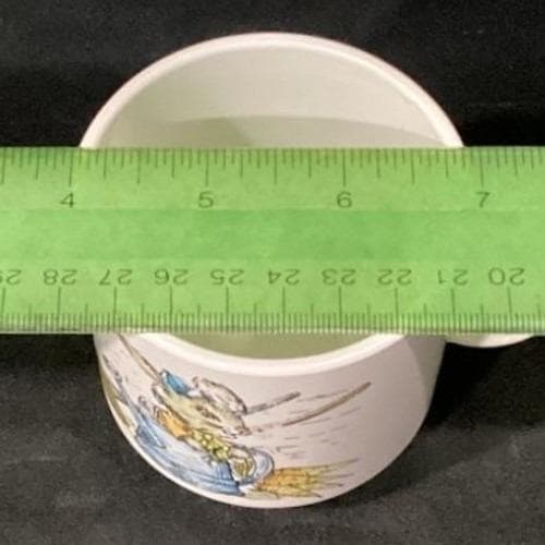 Rabbit Bunnies Melamine Child's Mug Cup Oneida Ware Spring Peter Rabbits - Thumbnail 3