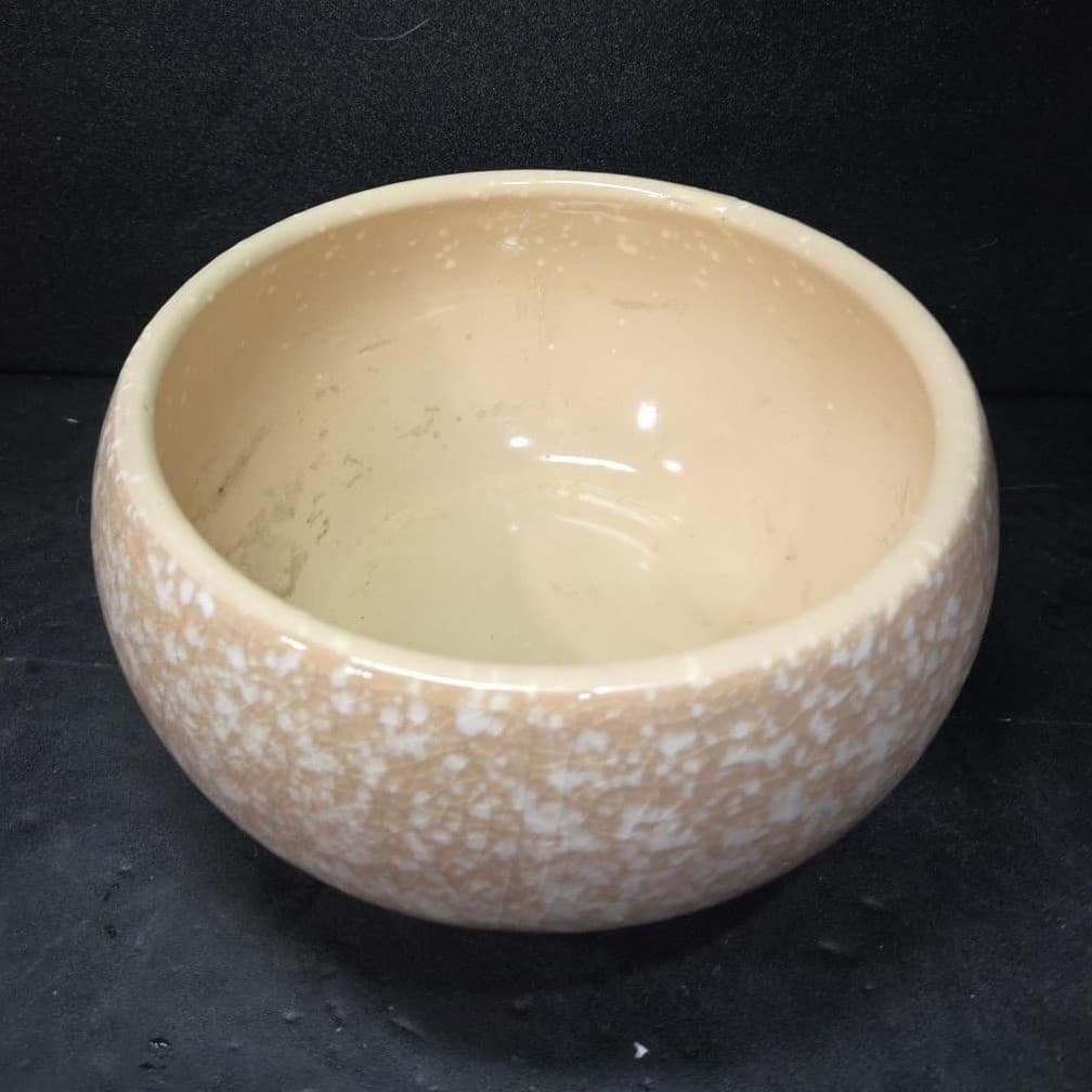 WoodWick Island Coconut Speckled Bowl, Empty Ceramic Candle Vessel, Pottery - Thumbnail 6