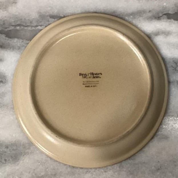 Better Homes & Gardens Sutton Salad Plates, Set of 4, Tan Brown Dinnerware - Thumbnail 4