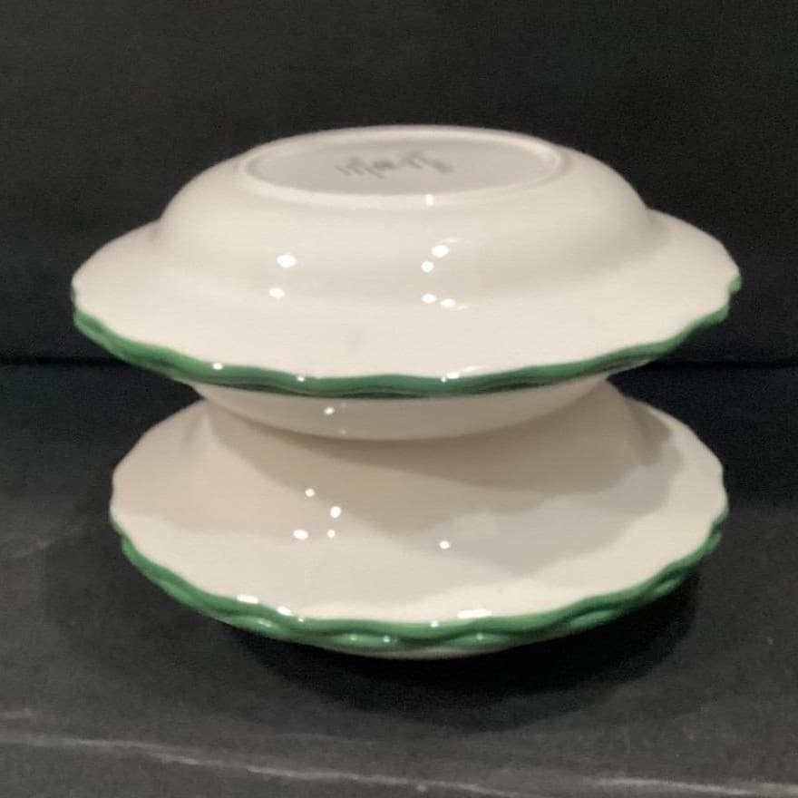 Raymond Waites Cornucopia Salad Bowls, Set of 4, Hand-Painted Tuscan Dinnerware - Thumbnail 13