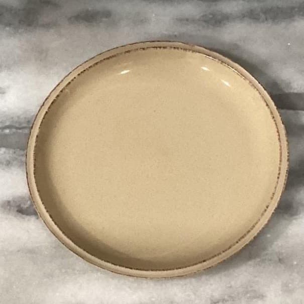 Better Homes & Gardens Sutton Salad Plates, Set of 4, Tan Brown Dinnerware - Thumbnail 3