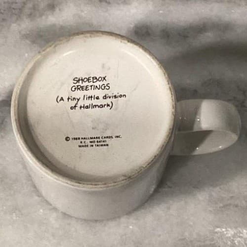 Hallmark Shoebox "If It's An Emergency Call 911" Coffee Cup, Novelty Humor Mug - Thumbnail 4