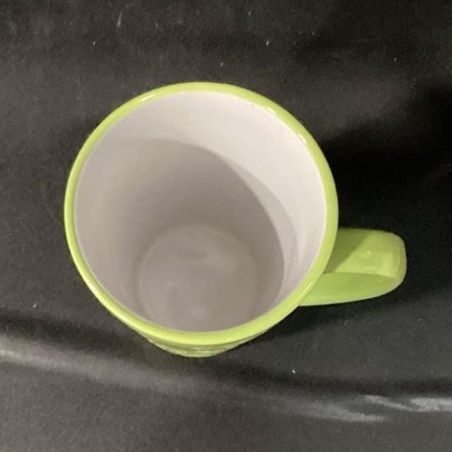 Mulberry Home Collection Lime Green Jingle Bells Coffee Cup, Christmas Latte Mug - Thumbnail 4