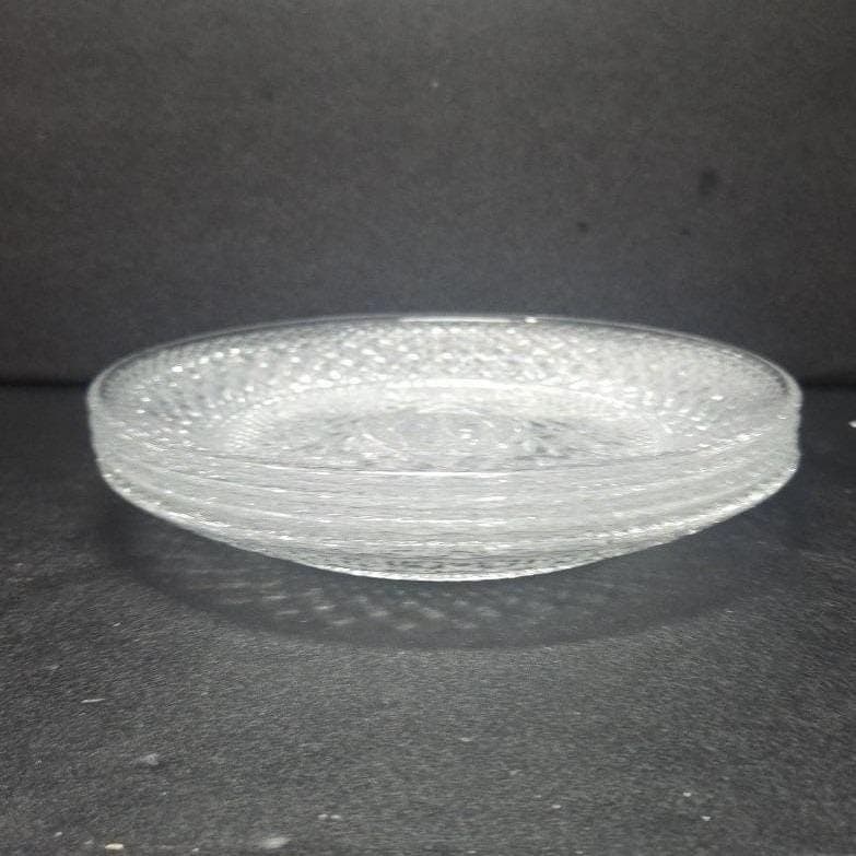 Cristal D'Arques-Durand Salad Plates, Set of 4, Vintage Crystal-Style Dinnerware - Thumbnail 6