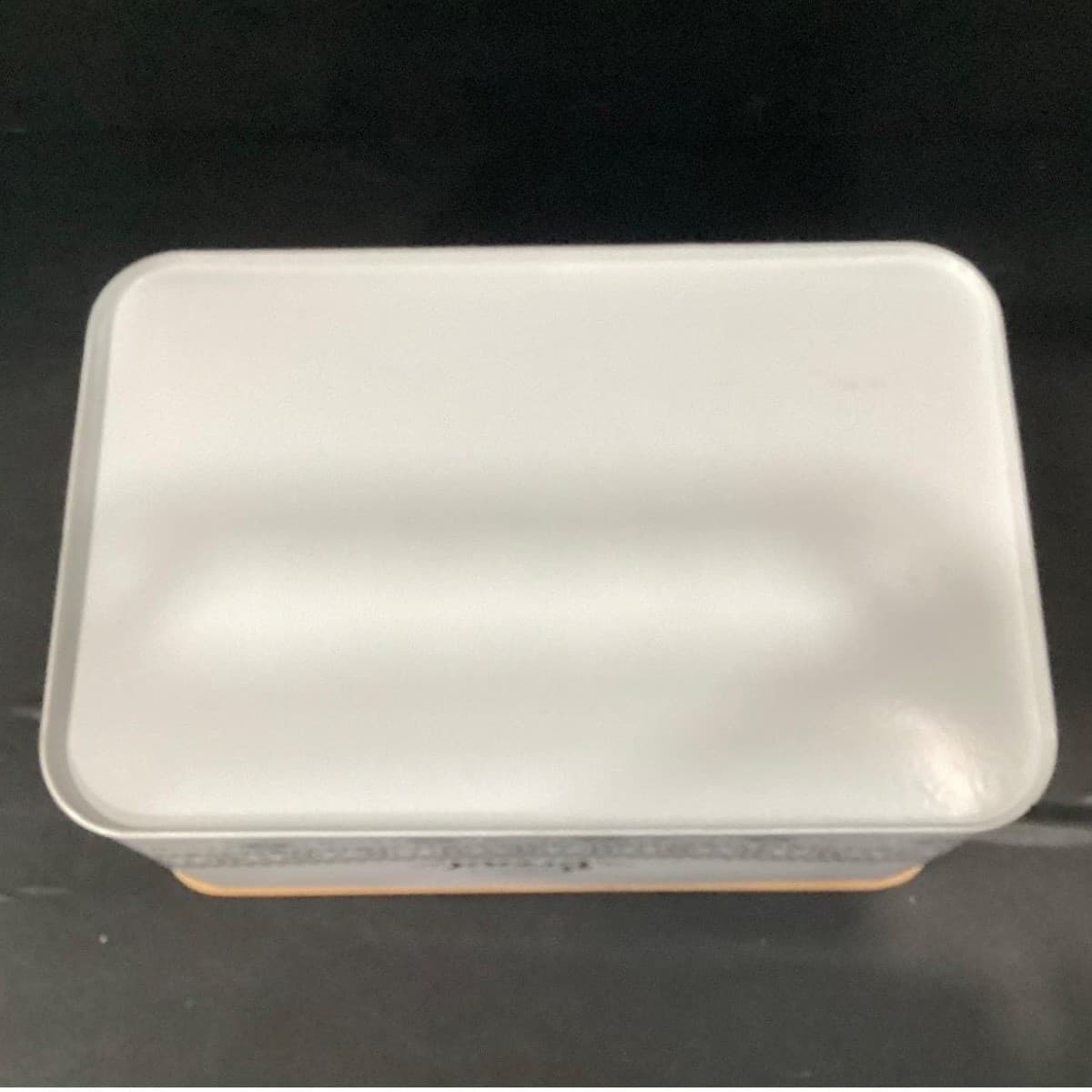 Rectangular White Bread Box, Handled Storage Bin, Cutting Board Lid, Kitchenware - Thumbnail 5