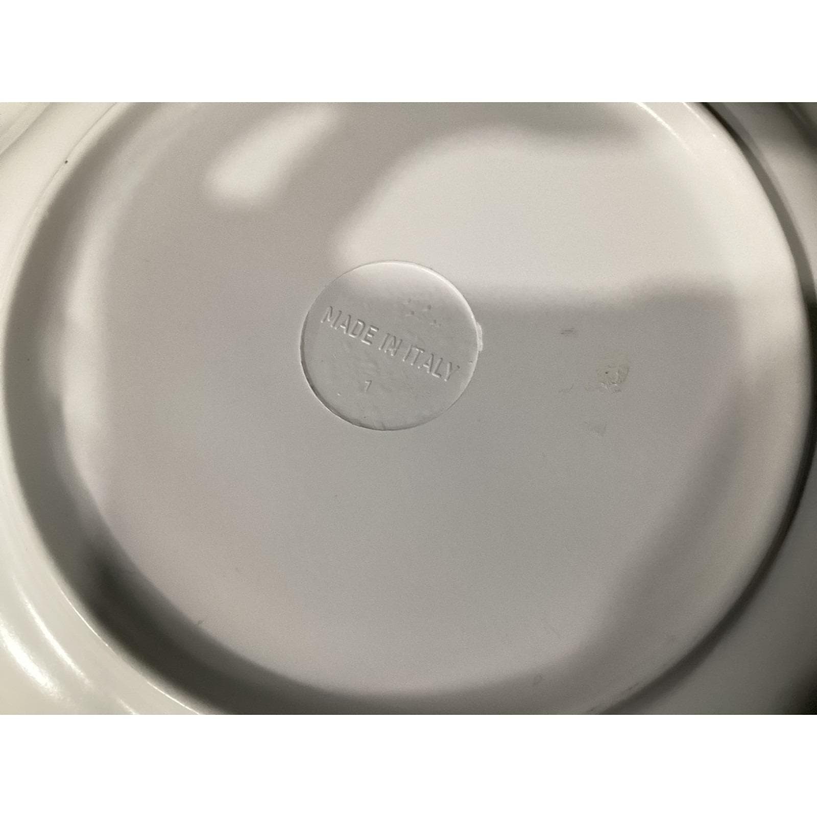 Lami Italy Floral Melamine Dinner Plates, Set of 4, Scalloped Edges Dinnerware - Thumbnail 6