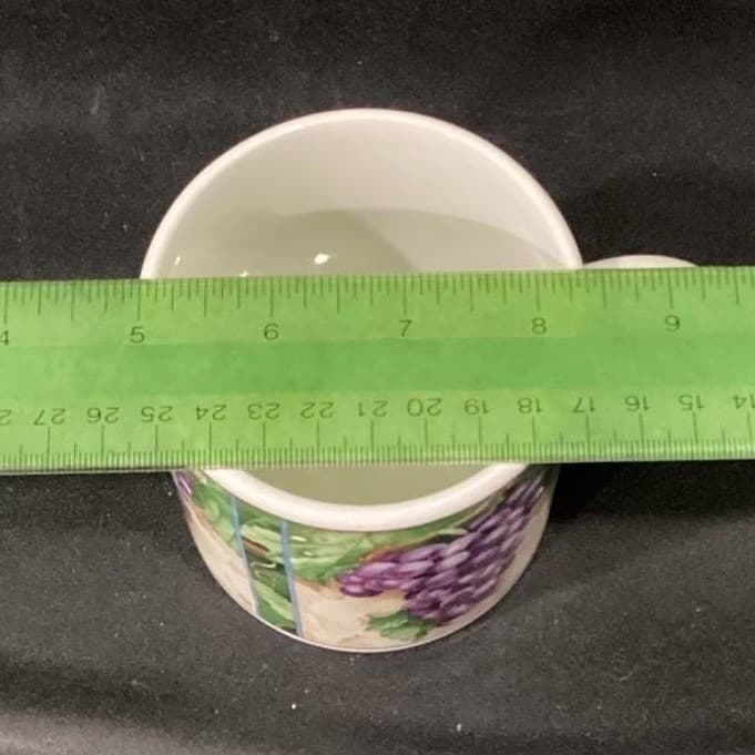 Sakura Table Vintage Select Coffee Cups, Set of 4, Paul Brent Grapes Design - Thumbnail 7