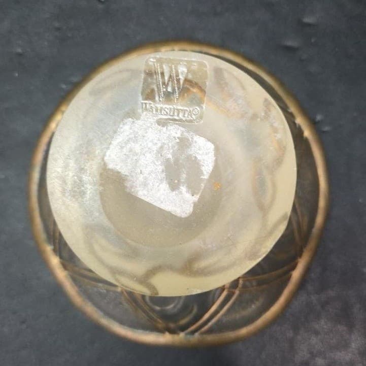 Wamsutta Resin Gold Accent Footed Bowl, Soap Or Trinket Dish, Replacement Decor - Thumbnail 8