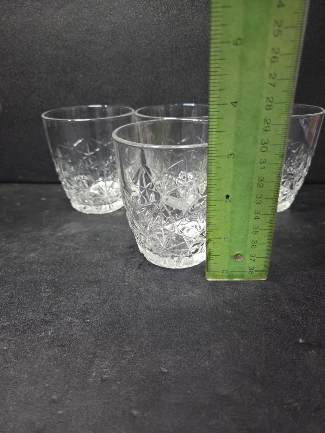 Bormioli Rocco Dedalo Italian Whiskey Glasses Tumblers Lowball Stars Set Of 4 - Thumbnail 8