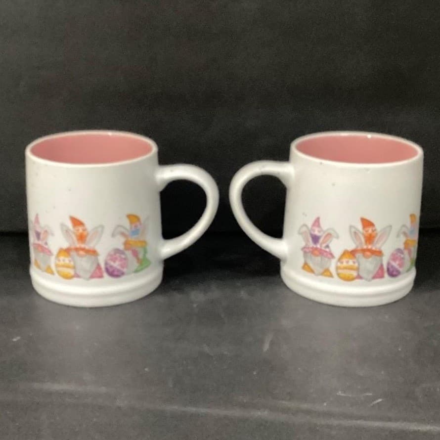 Carrot Patch Cottage Easter Gnome Oversized Coffee Cups, Set of 2, Drinkware - Thumbnail 11