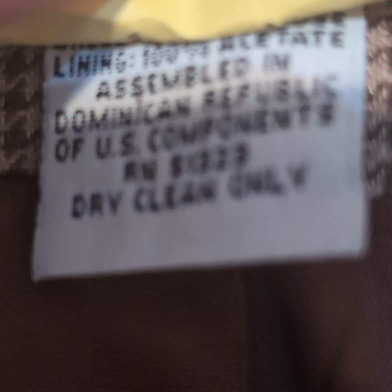 Chaus Brown Houndstooth Blazer, Women's Size 6 Coat, 3-Button Tailored Jacket - Thumbnail 6