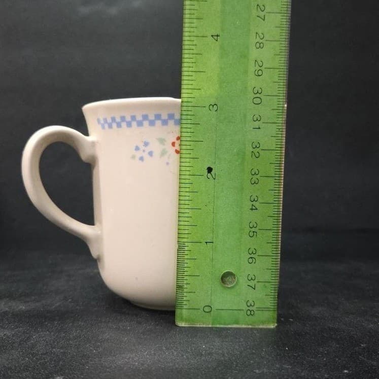 Corelle Corning Ware Needlepoint Mug, Vintage 8oz Coffee Cup, Replacement - Thumbnail 2