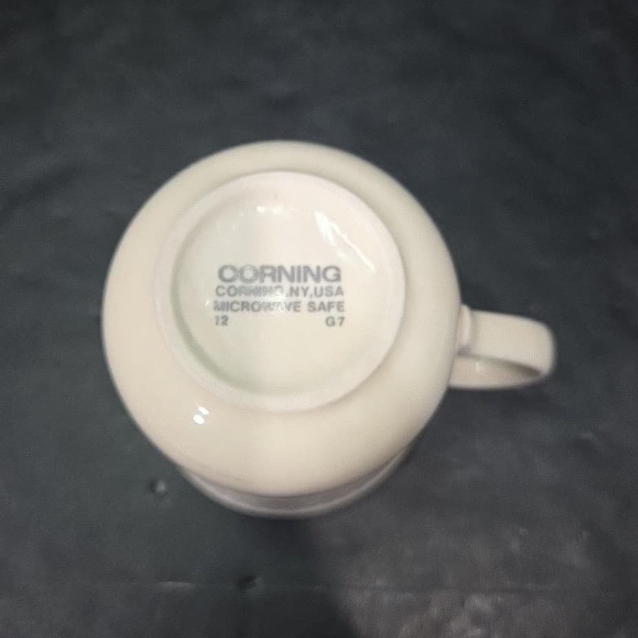 Corelle Corning Ware Needlepoint Mug, Vintage 8oz Coffee Cup, Replacement - Thumbnail 10