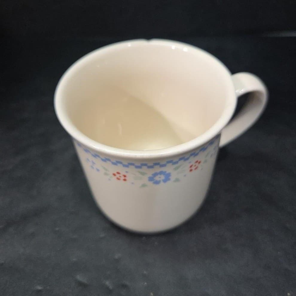 Corelle Corning Ware Needlepoint Mug, Vintage 8oz Coffee Cup, Replacement - Thumbnail 8
