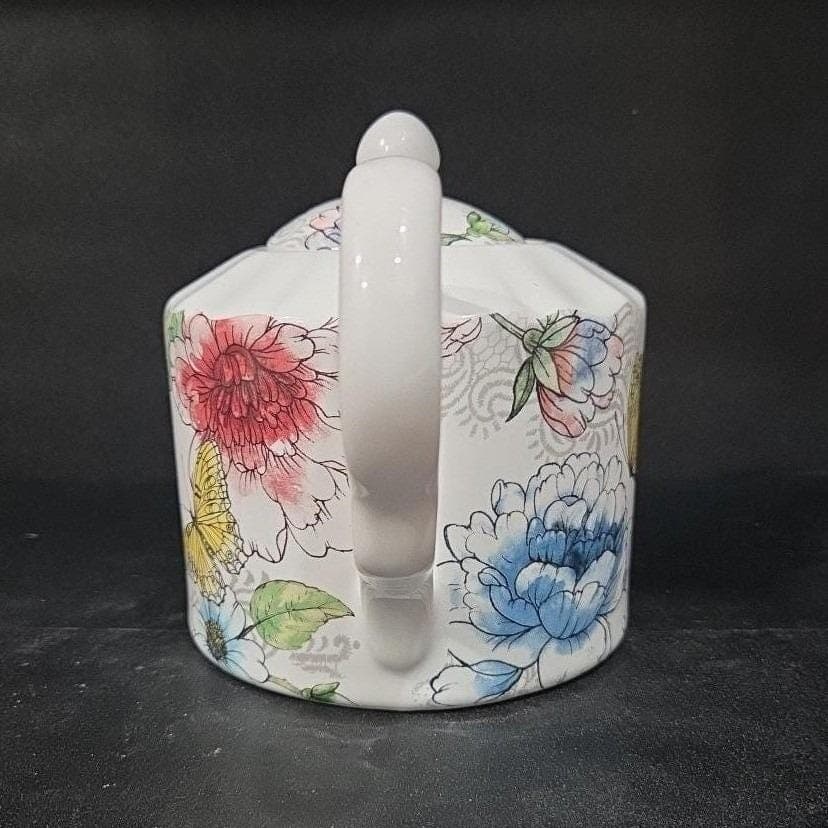 Coventry Harper Butterfly Design Teapot, Cottagecore Kitchenware, Whimsical Pot - Thumbnail 10