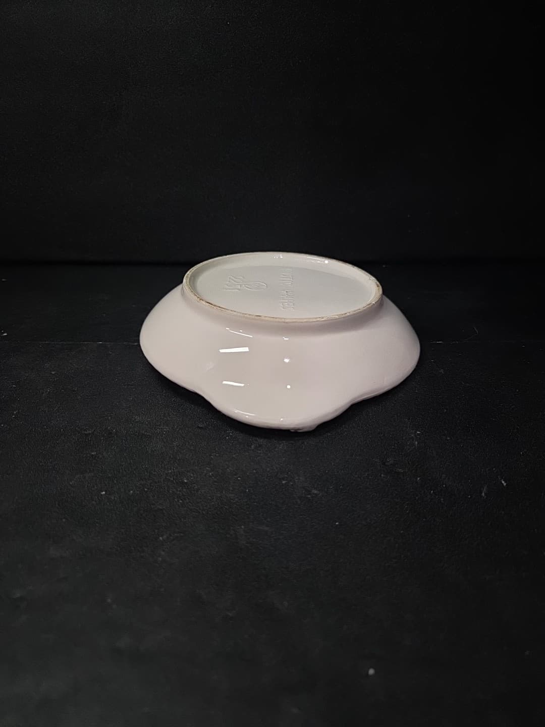 Lefton Style White Dish, Vintage Grappa Bowl, Japan 2251 Plate, Rustic Serving - Thumbnail 8