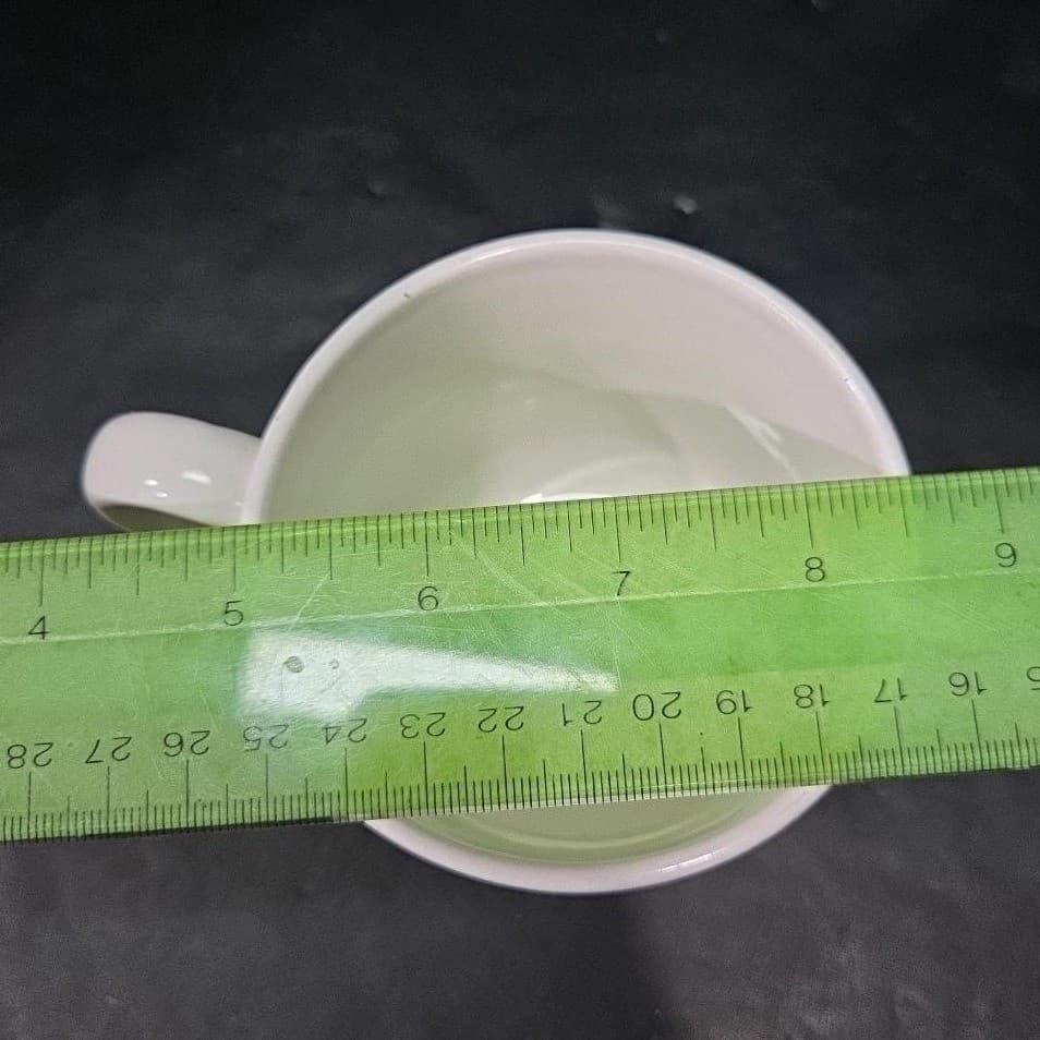 Gibson Off-White Coffee Cup, Vintage Restaurant-Style Cream Mug, Drinkware - Thumbnail 10