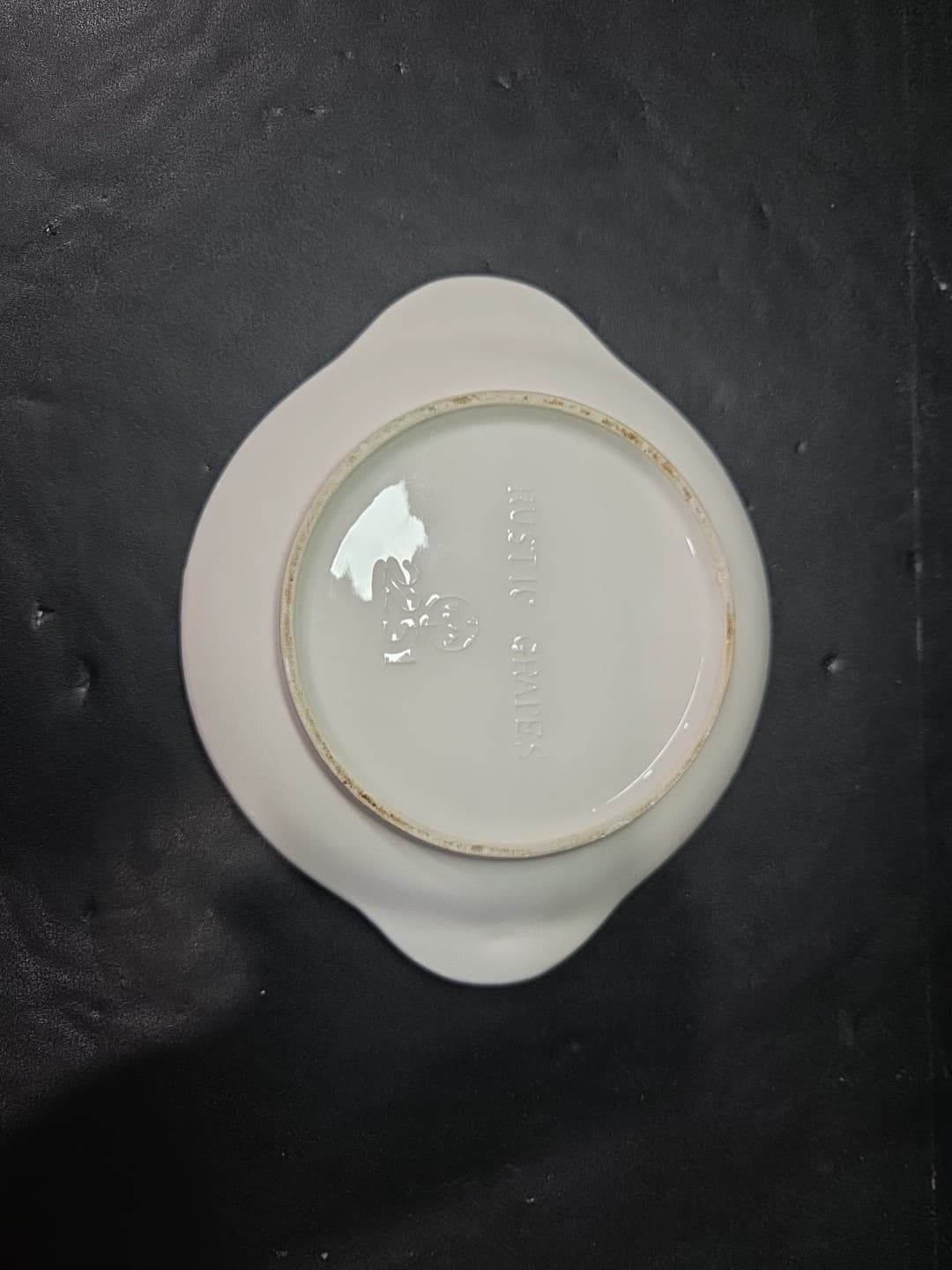 Lefton Style White Dish, Vintage Grappa Bowl, Japan 2251 Plate, Rustic Serving - Thumbnail 3