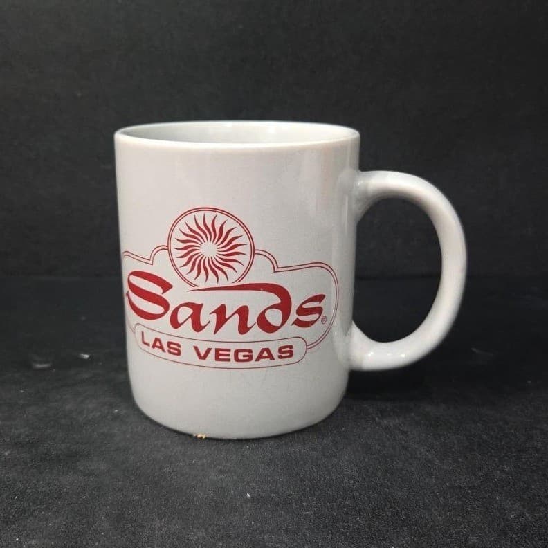 Sands Las Vegas Logo Mug, Vintage Hotel Coffee Cup, Casino Tea Mug, Souvenir - Thumbnail 2