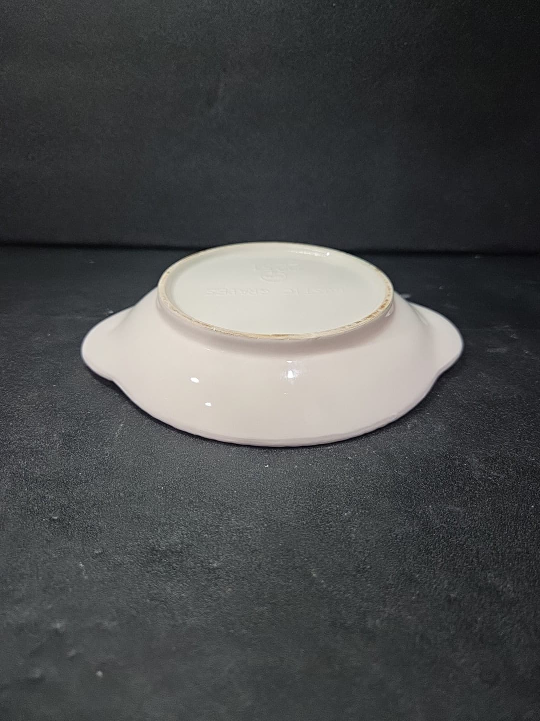 Lefton Style White Dish, Vintage Grappa Bowl, Japan 2251 Plate, Rustic Serving - Thumbnail 7