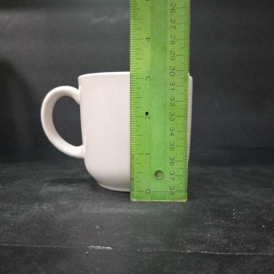 Gibson Off-White Coffee Cup, Vintage Restaurant-Style Cream Mug, Drinkware - Thumbnail 9