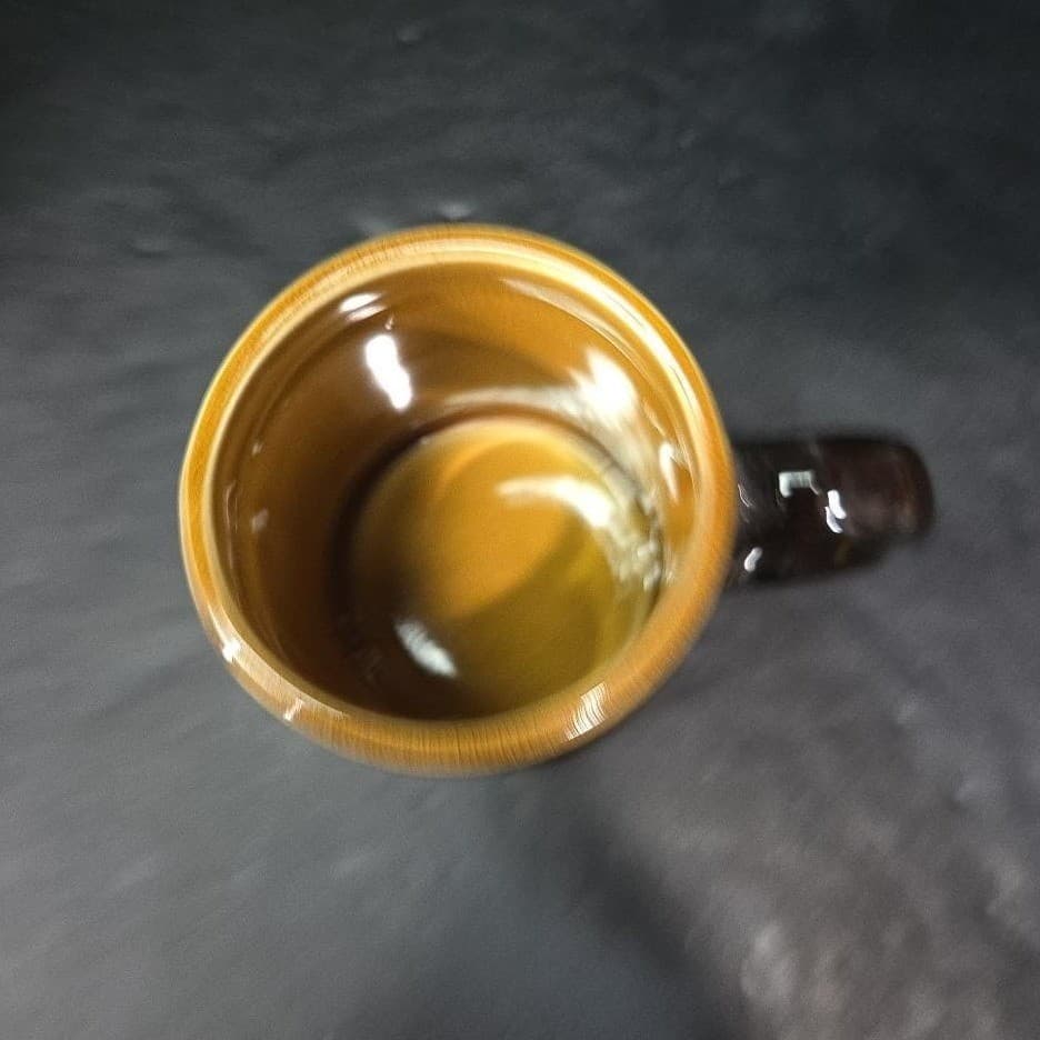 Texas "The Lone Star State" Mug, Vintage Brown Coffee Cup, Souvenir Collectible - Thumbnail 7