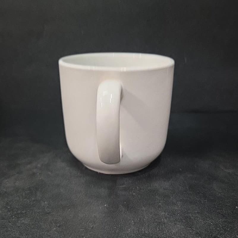 Gibson Off-White Coffee Cup, Vintage Restaurant-Style Cream Mug, Drinkware - Thumbnail 5