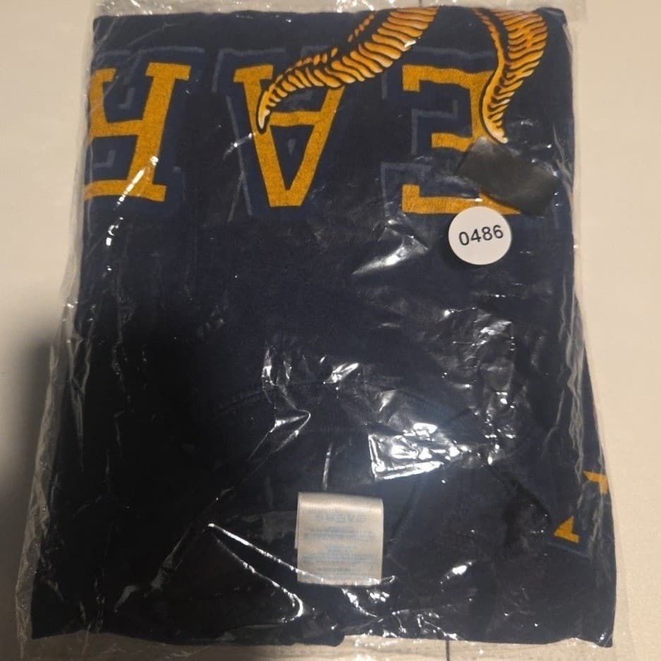 Gildan Navy Fear The Goat Long Sleeve T-Shirt, Mens Large Navy Midshipmen Mascot - Thumbnail 8