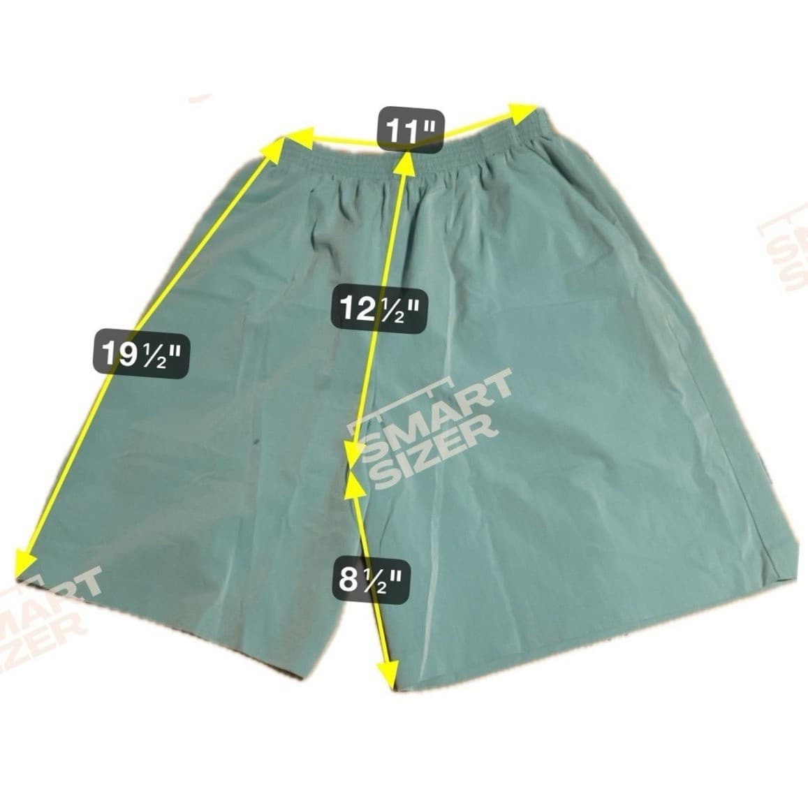 Alfred Dunner Petite Light Blue Elastic Waist Pull On Shorts, Woman's Size 8P - Thumbnail 2